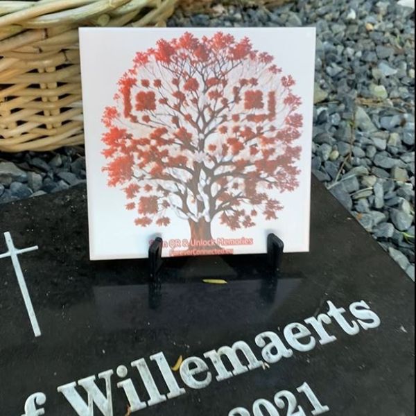 QR Levensboom gedenkteken & een digitale herdenkingspagina