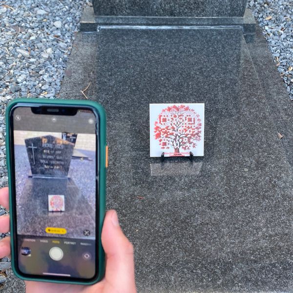 QR Levensboom gedenkteken & een digitale herdenkingspagina
