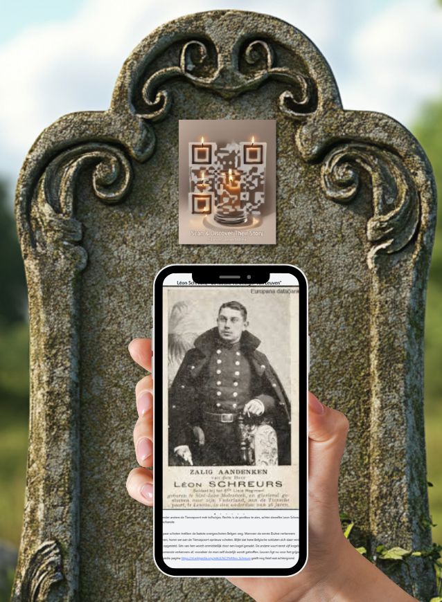 The cemetery, an open-air museum thanks to the use of artistic QR codes from Forever Connected