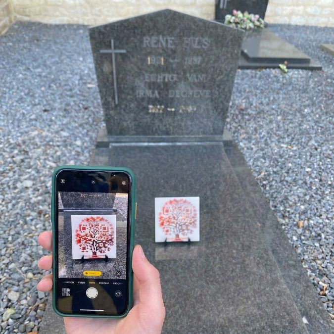 Levensboom: Compleet Herdenkingspakket (Digitale gedenkpagina en QR Plaatje)